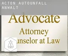 Acton  Autounfall Anwalt