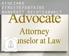 Athesans-Étroitefontaine  bankrott rechtsanwalt