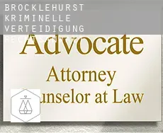 Brocklehurst  kriminelle verteidigung rechtsanwalt