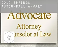 Cold Springs  Autounfall Anwalt