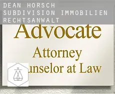 Dean-Horsch Subdivision  immobilien rechtsanwalt