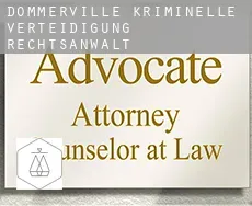 Dommerville  kriminelle verteidigung rechtsanwalt