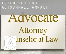 Friedrichshöhe  Autounfall Anwalt