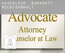 Hasenloch  bankrott rechtsanwalt