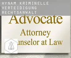 Hynam  kriminelle verteidigung rechtsanwalt
