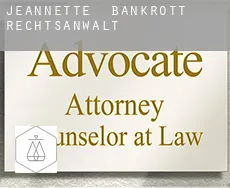 Jeannette  bankrott rechtsanwalt