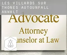 Les Villards-sur-Thônes  Autounfall Anwalt