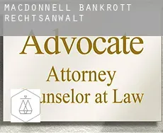 MacDonnell  bankrott rechtsanwalt