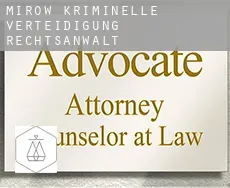Mirów  kriminelle verteidigung rechtsanwalt