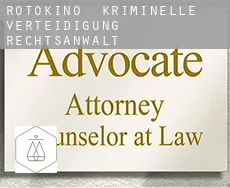 Rotokino kriminelle verteidigung rechtsanwalt