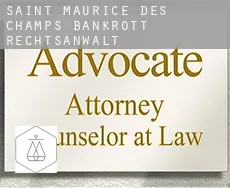 Saint-Maurice-des-Champs  bankrott rechtsanwalt