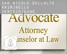 San Nicola dell'Alto  kriminelle verteidigung rechtsanwalt