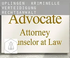 Üplingen  kriminelle verteidigung rechtsanwalt