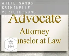 White Sands  kriminelle verteidigung rechtsanwalt