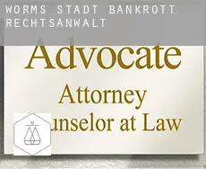 Worms Stadt  bankrott rechtsanwalt