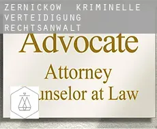 Zernickow  kriminelle verteidigung rechtsanwalt