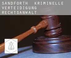 Sandforth  kriminelle verteidigung rechtsanwalt