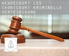 Hendecourt-lès-Cagnicourt  kriminelle verteidigung rechtsanwalt