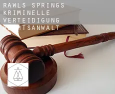 Rawls Springs  kriminelle verteidigung rechtsanwalt