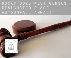 Rocky Boys West Autounfall Anwalt