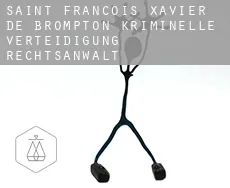Saint-François-Xavier-de-Brompton  kriminelle verteidigung rechtsanwalt