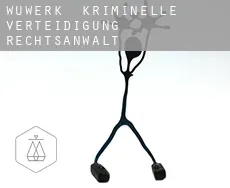 Wußwerk  kriminelle verteidigung rechtsanwalt