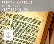 Frévin-Capelle  kriminelle verteidigung rechtsanwalt