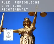 Rule  persönliche verletzung rechtsanwalt