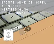 Sainte-Anne-de-Sorel  kriminelle verteidigung rechtsanwalt