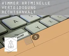 Wimmer  kriminelle verteidigung rechtsanwalt