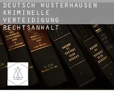 Deutsch Wusterhausen  kriminelle verteidigung rechtsanwalt