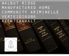 Walnut Ridge Manufactured Home Community  kriminelle verteidigung rechtsanwalt