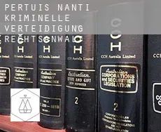 Pertuis Nanti kriminelle verteidigung rechtsanwalt