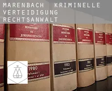 Marenbach  kriminelle verteidigung rechtsanwalt