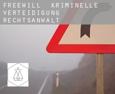 Freewill  kriminelle verteidigung rechtsanwalt
