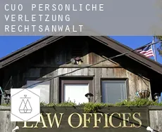 Cuo persönliche verletzung rechtsanwalt