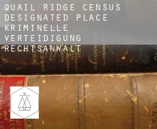 Quail Ridge  kriminelle verteidigung rechtsanwalt
