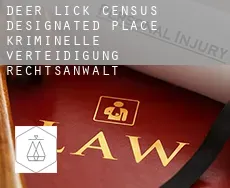Deer Lick kriminelle verteidigung rechtsanwalt