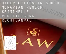 Other Cities in South Moravian Region kriminelle verteidigung rechtsanwalt