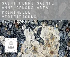 Saint-Henri-Sainte-Anne (census area)  kriminelle verteidigung rechtsanwalt
