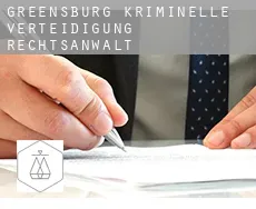 Greensburg  kriminelle verteidigung rechtsanwalt