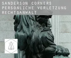 Sanderson Corners  persönliche verletzung rechtsanwalt