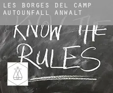 Les Borges del Camp  Autounfall Anwalt