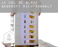 Le Col de Blaux  bankrott rechtsanwalt