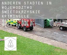 Anderen Städten in Wojewodztwo Swietokrzyskie kriminelle verteidigung rechtsanwalt
