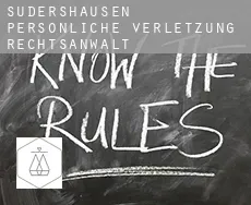 Sudershausen  persönliche verletzung rechtsanwalt
