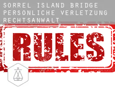 Sorrel Island Bridge  persönliche verletzung rechtsanwalt