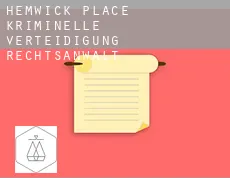 Hemwick Place  kriminelle verteidigung rechtsanwalt