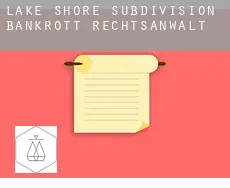 Lake Shore Subdivision  bankrott rechtsanwalt