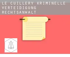 Le Cuillery  kriminelle verteidigung rechtsanwalt